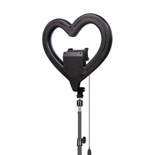 Supersonic PRO Live Stream 10” Heart Shaped Selfie Ring Light (SC-2310SRH)