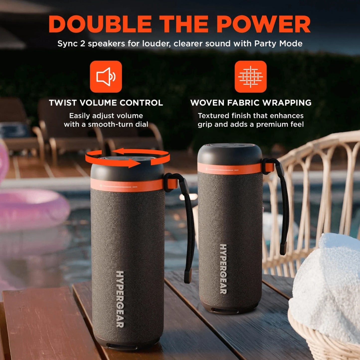Hypergear Soundtower Portable Bluetooth Speaker