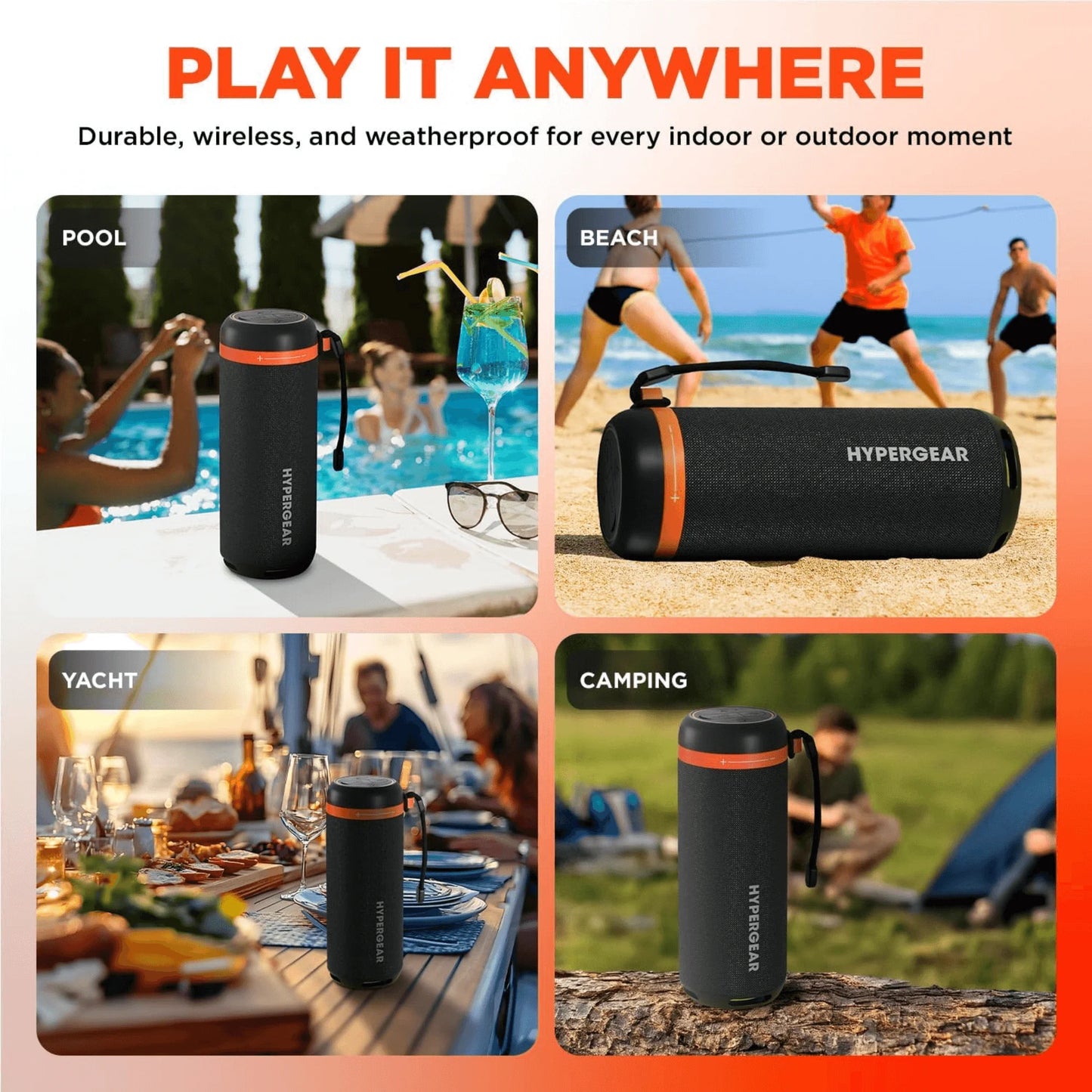 Hypergear Soundtower Portable Bluetooth Speaker