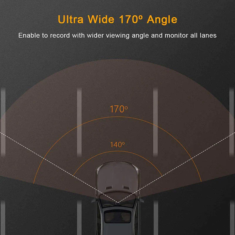 Touch Screen Dash Cam 4" 1080P
