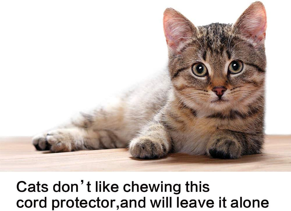 10Ft - 3/8 Inch Cord Protector Wire Loom Tubing Cable