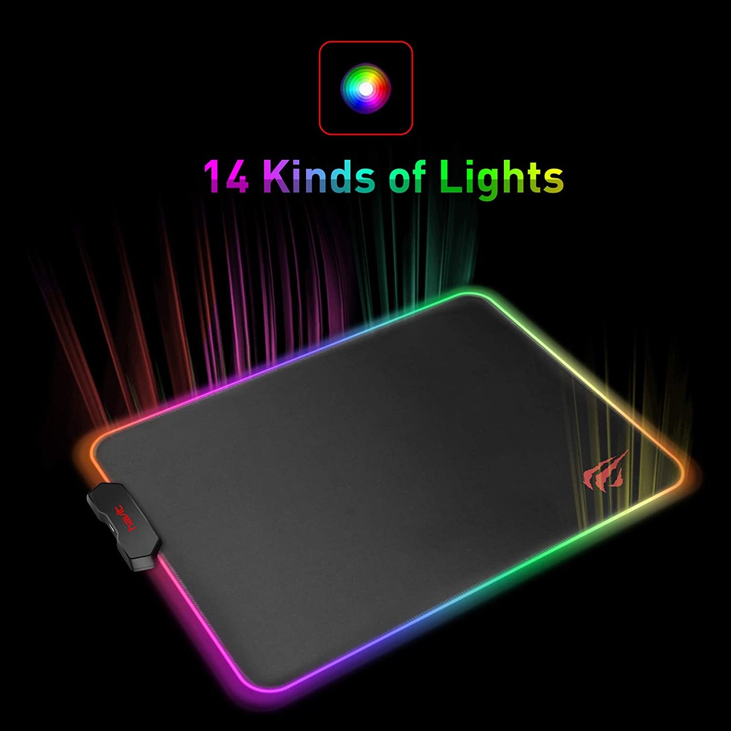 RGB Gaming Mouse Pad Soft Non-Slip Rubber