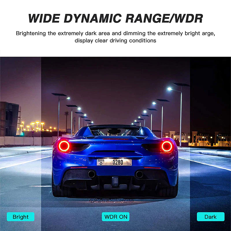 Touch Screen Dash Cam 4" 1080P