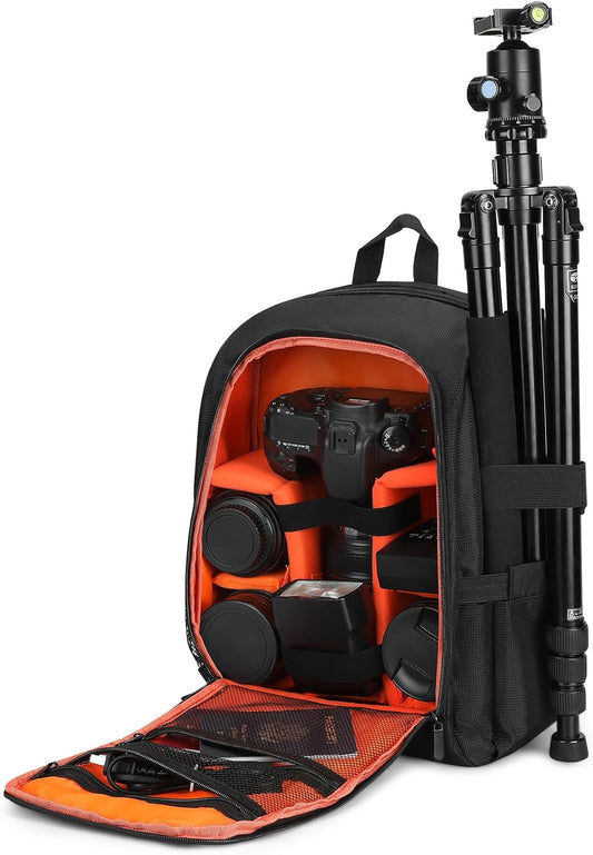 Camera Backpack for Photographer with Raincover