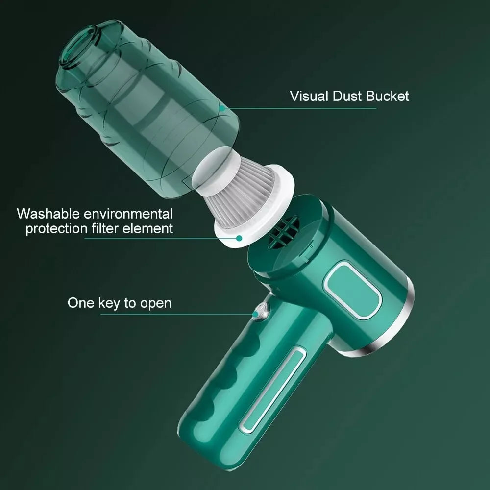 29000PA Wireless Mini Portable Handheld Vacuum Cleaner