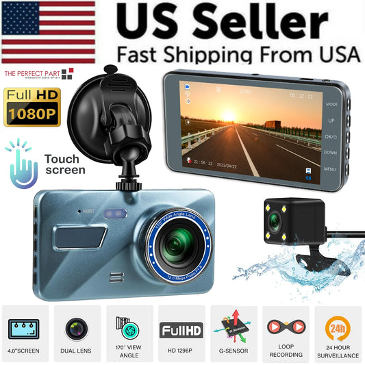 Touch Screen Dash Cam 4" 1080P