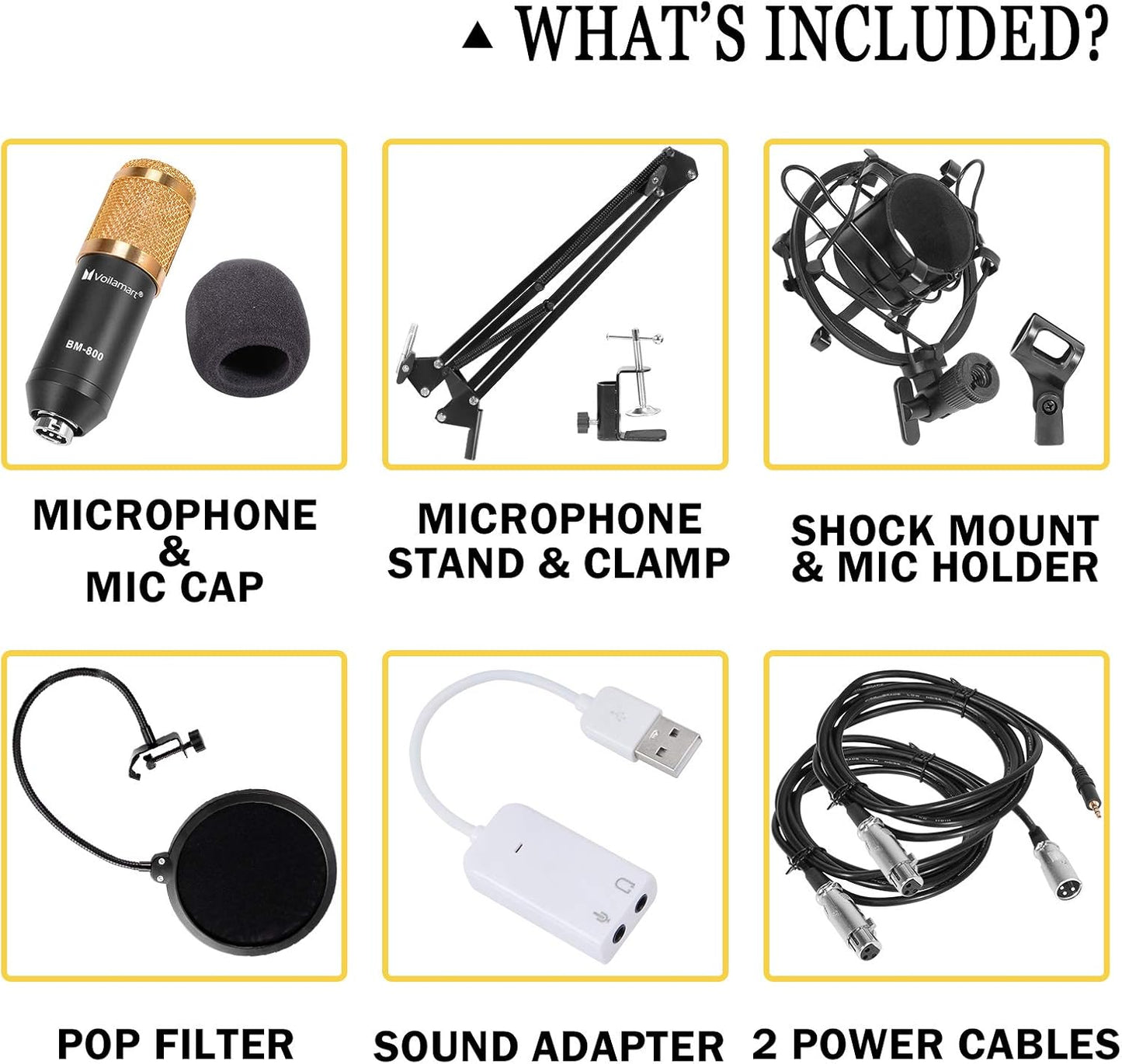 USB Streaming Podcast Microphone