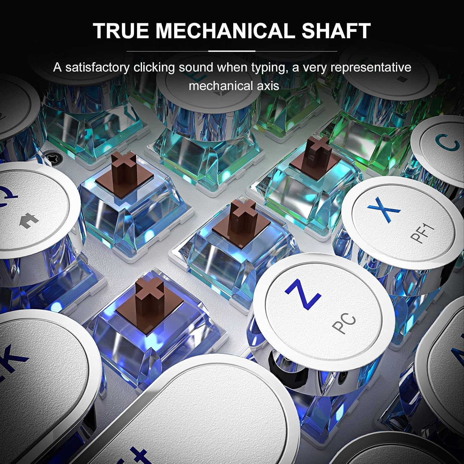 60% Mechanical Keyboard Gaming Keyboard for PC