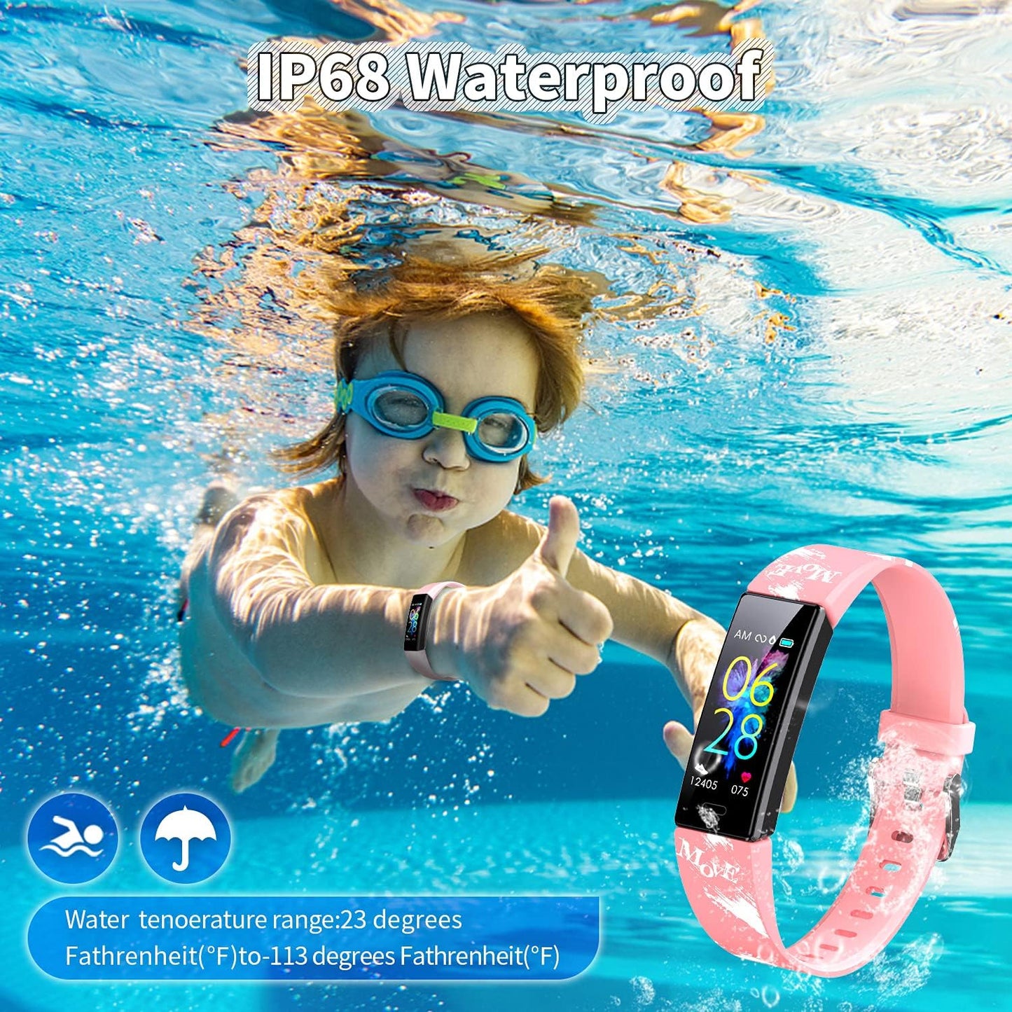 Kids Watch Fitness Tracker