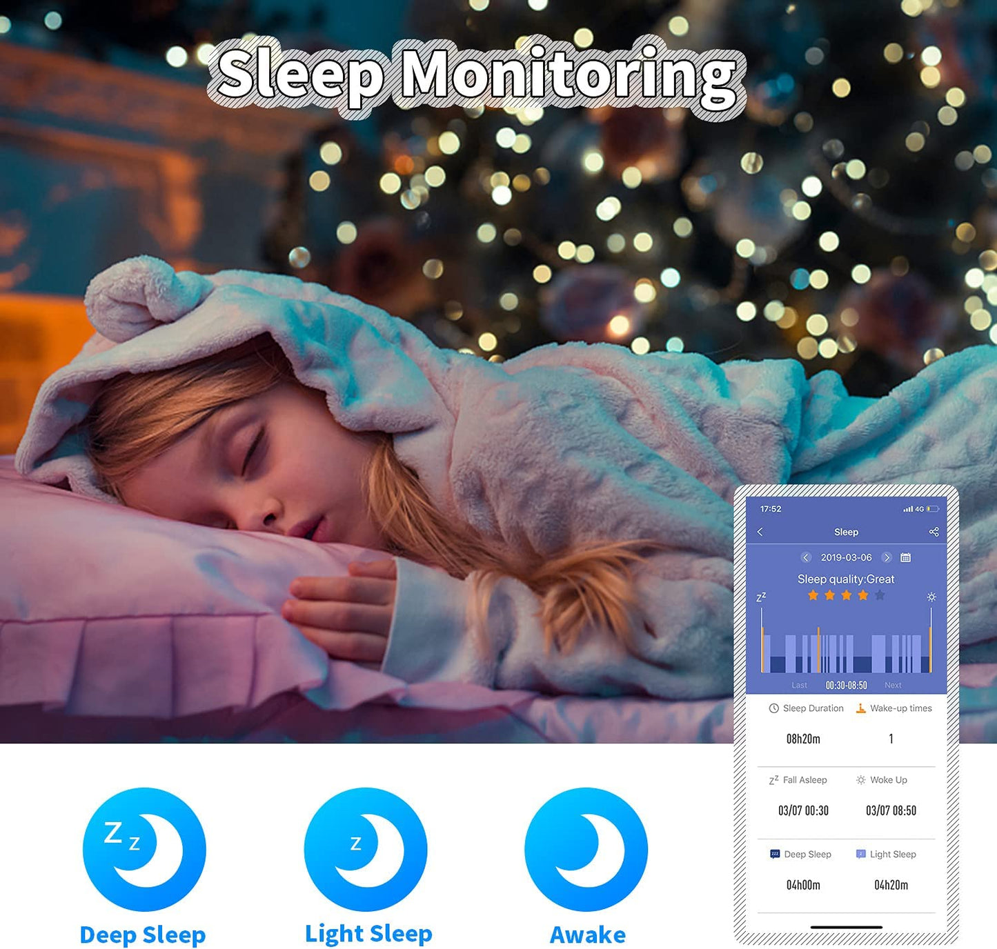 Kids Watch Fitness Tracker