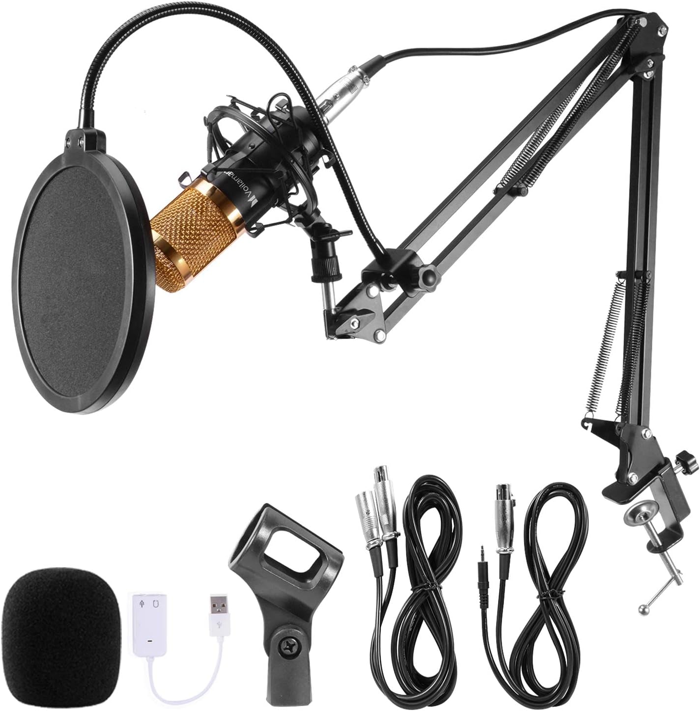 USB Streaming Podcast Microphone