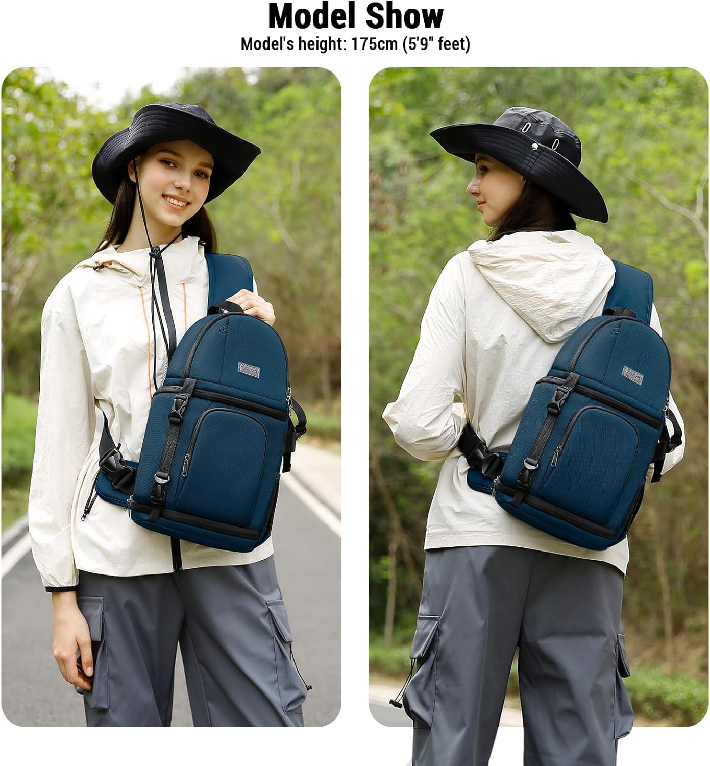 Camera Case Shockproof Photography Camera Backpack with Tripod Holder