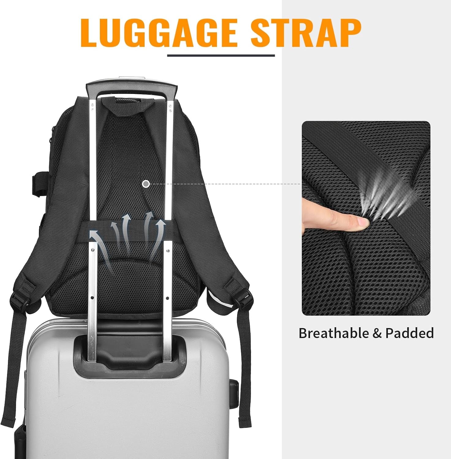 Camera Backpack for Photographer with Raincover